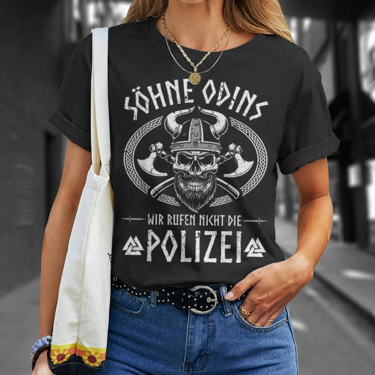 Viking Söhne Odin Wir Rufen Nicht Die Polizeiiking S T-Shirt Geschenke für Sie