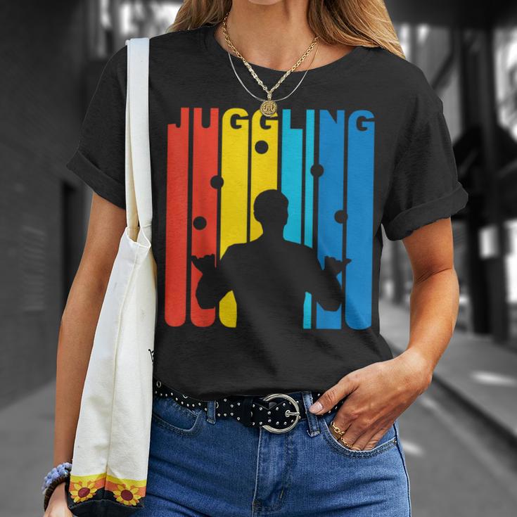 Vintage 1970 'S Juggling Juggling T-Shirt Geschenke für Sie