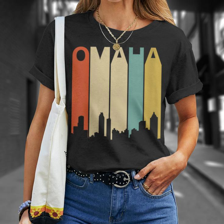 Vintage Omaha City Pride T-Shirt Gifts for Her