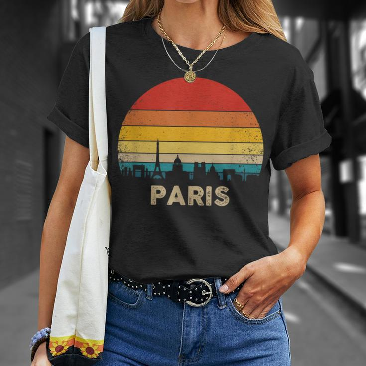 Vintage Paris France SouvenirT-Shirt Gifts for Her