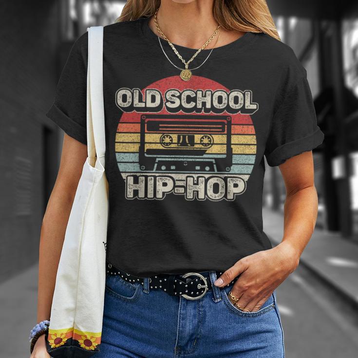 Vintage Retro Old School Hip Hop 80S 90S Cassette Music T-Shirt Gifts for Her