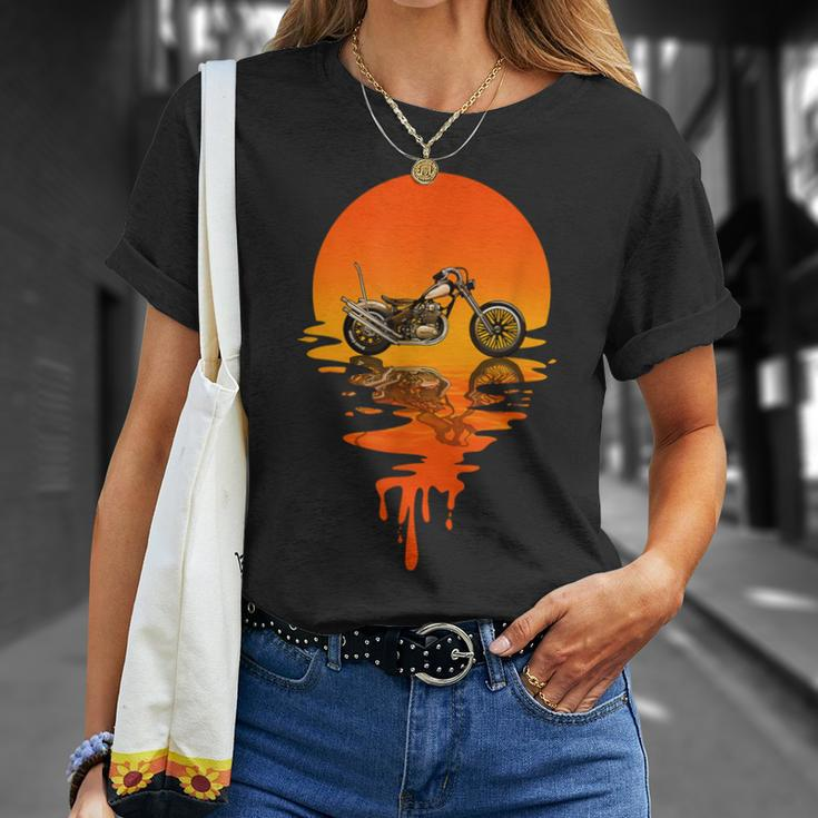 Vintage Retro Style Chopper T-Shirt Gifts for Her