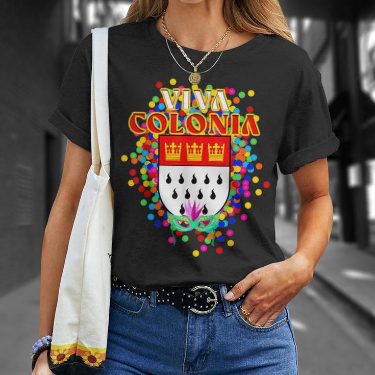 Viva Colonia Carnival Fun City Cologne T-Shirt Geschenke für Sie