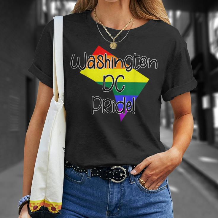 Washington Dc Gay Pride T-Shirt Gifts for Her