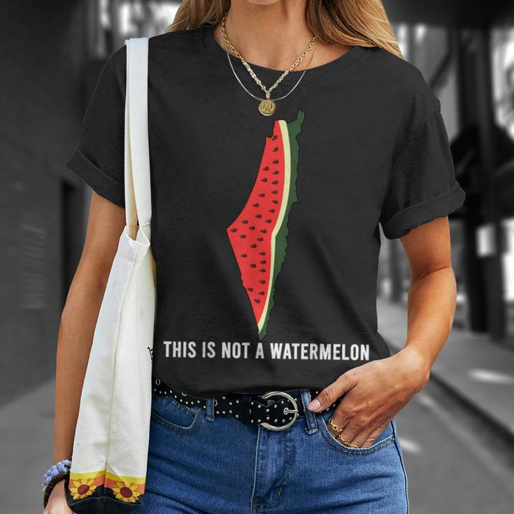 Watermelon 'This Is Not A Watermelon' Palestine Collection T-Shirt Gifts for Her