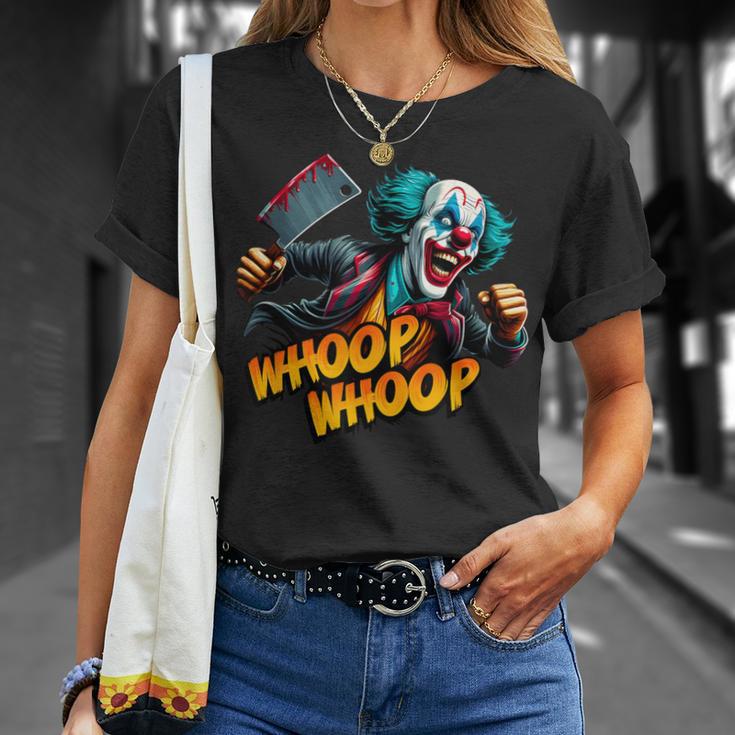 Whoop Whoop Clown Hatchet Man Juggalette Clothes Icp T-Shirt Gifts for Her