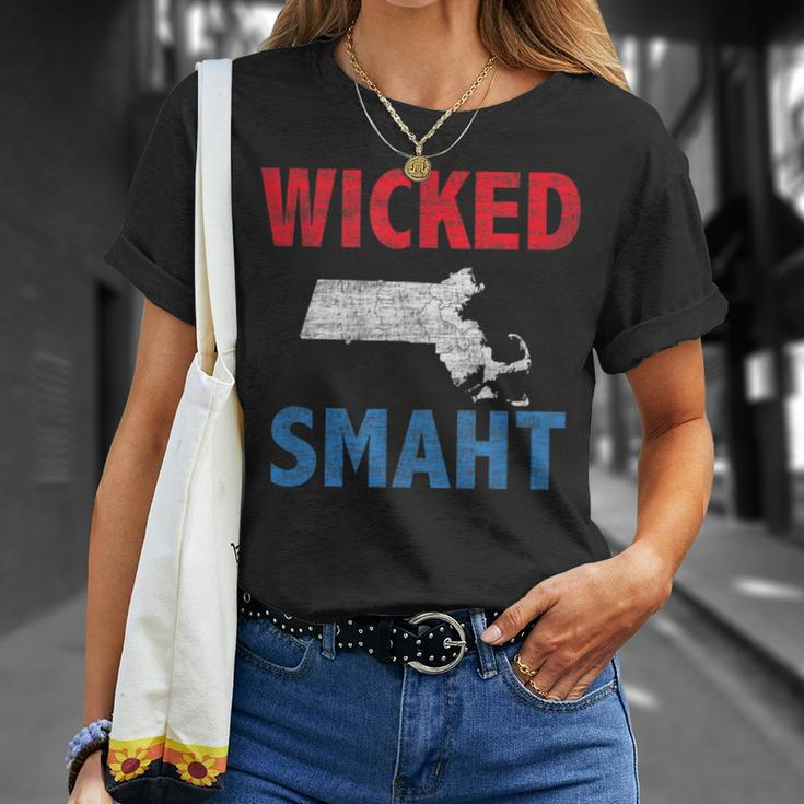 Wicked Smaht Boston T-Shirt Gifts for Her
