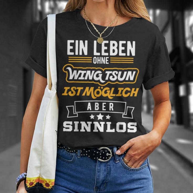 Wing Tsun I Leben Sinnlos Martial Arts T-Shirt Geschenke für Sie