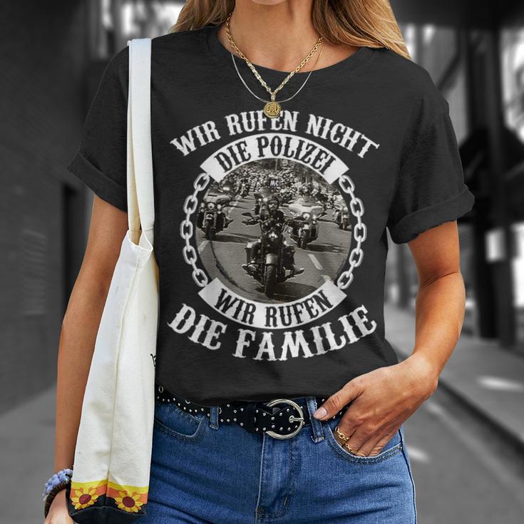 Wir Rufen Nicht Die Police We Call Not The Police Rocker T-Shirt Geschenke für Sie