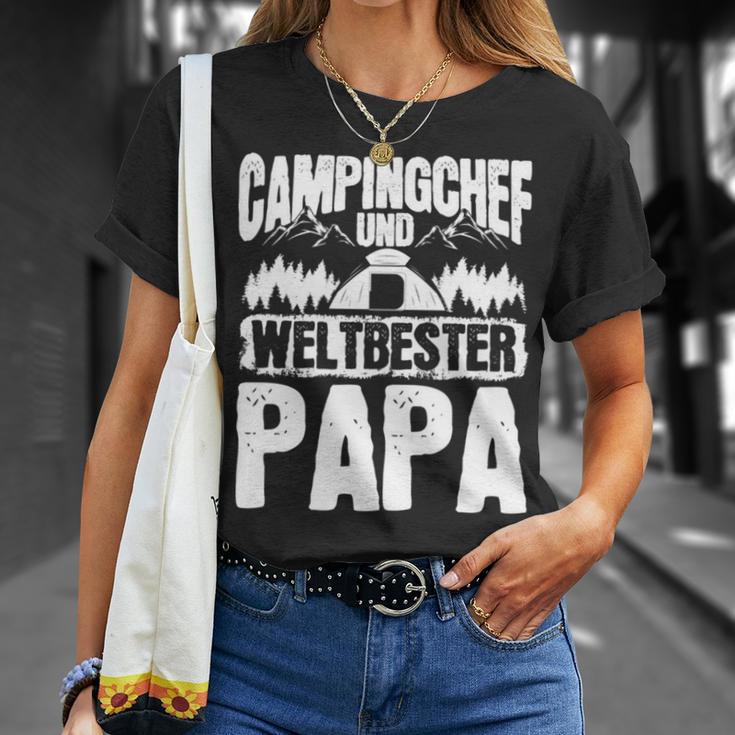 Wohnwagen Campingurlaub Bester Papaatertag Campen T-Shirt Geschenke für Sie