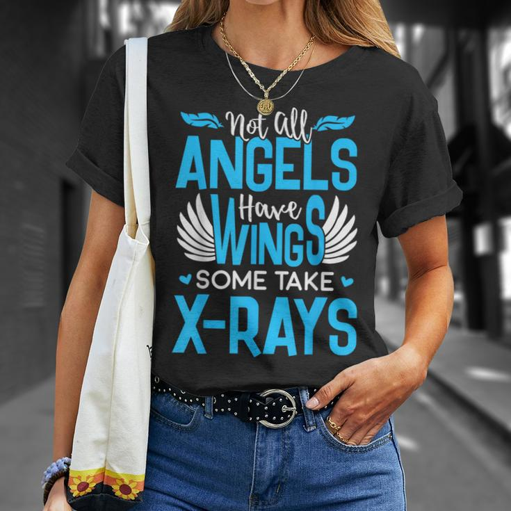 X-Ray Tech Angel Wings Radiology Tech Graduation T-Shirt Gifts for Her