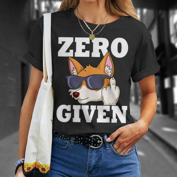 Zero Fox Given Fox T-Shirt Geschenke für Sie