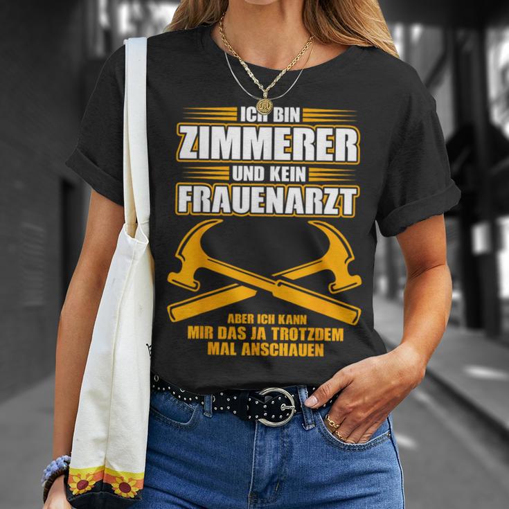 Zimmererer Und Kein Gynatzt Carpenter's T-Shirt Geschenke für Sie