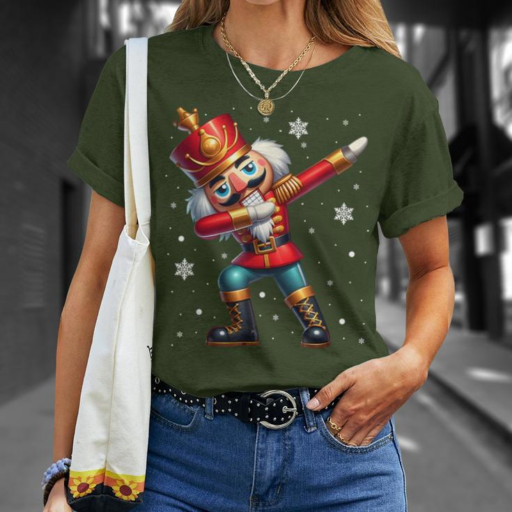 Dabbing Nutcracker Christmas Costume Matching Family Pajama T-Shirt Gifts for Her