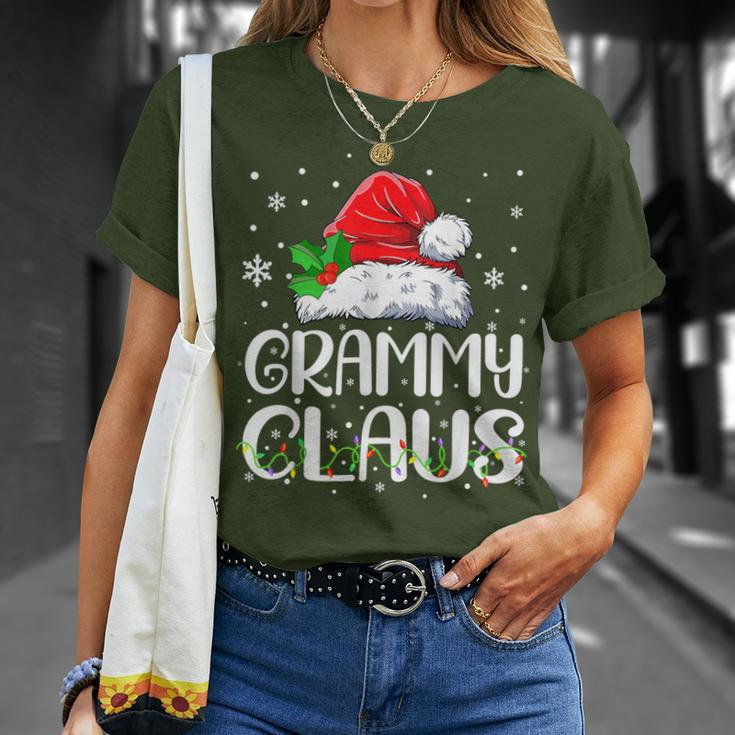 Grammy Claus Christmas Pajama Family Matching Xmas T-Shirt Gifts for Her