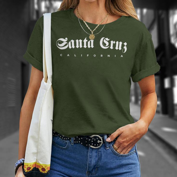 Santa Cruz City In California 70S 80S Vintage Retro T-Shirt Geschenke für Sie