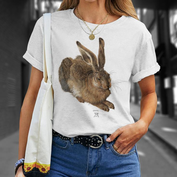 Albrecht Durer Young Rabbit Gray S T-Shirt Geschenke für Sie