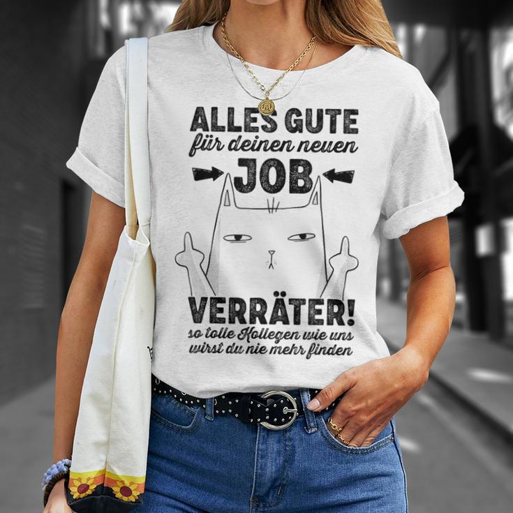 Alles Gute zum neuen Job T-Shirt, Motivationsgeschenk Geschenke für Sie