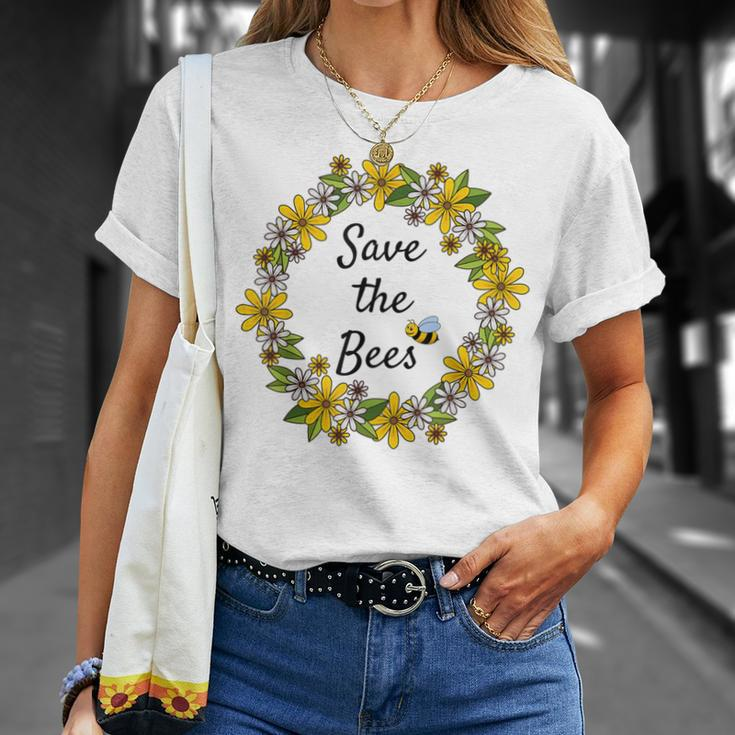 Beautiful Save The Bees-Bee Awareness T-Shirt Gifts for Her