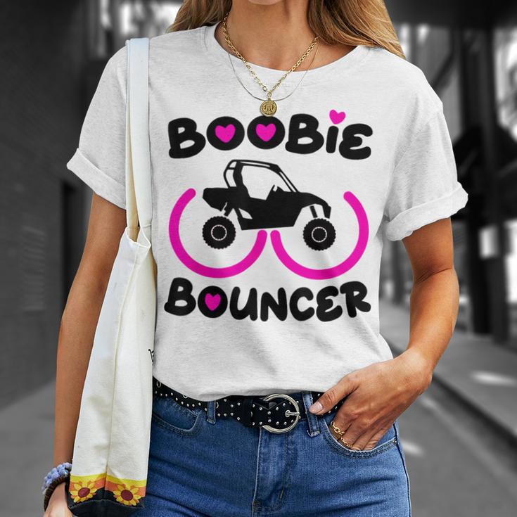 Boobie Bouncer Utv Offroad Riding Mudding Off-Road T-Shirt Gifts for Her