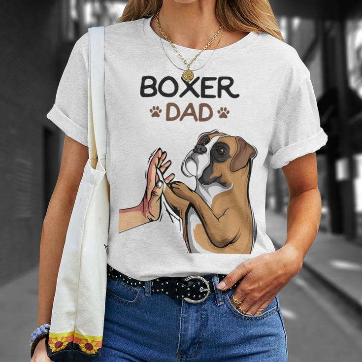 Boxer Dog Papa T-Shirt Geschenke für Sie