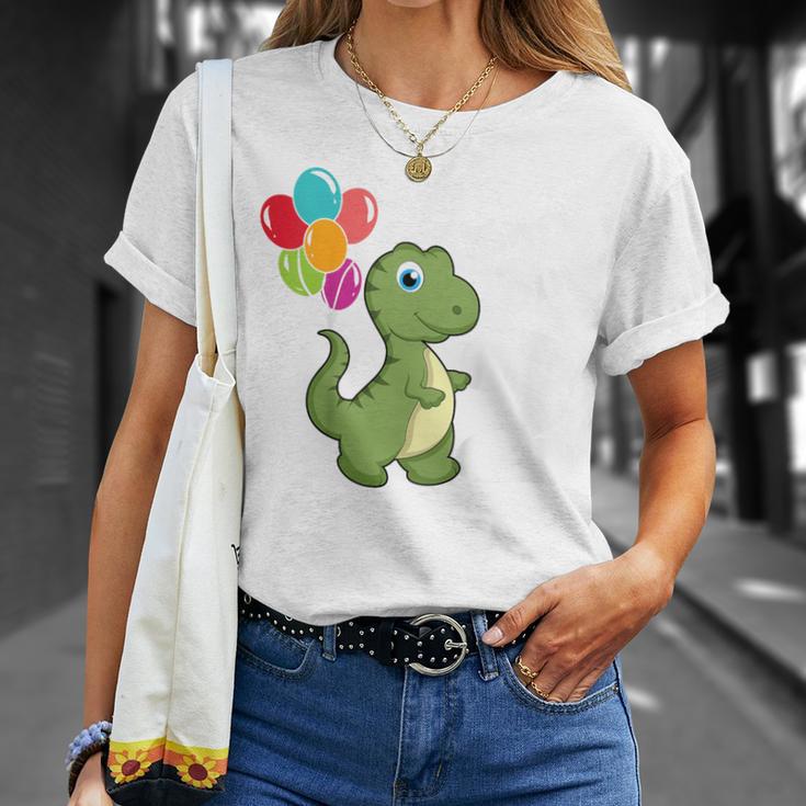 Children's 2Nd Birthday Ich Bin Schon 2 Jahre Dinosaur T-Shirt Geschenke für Sie