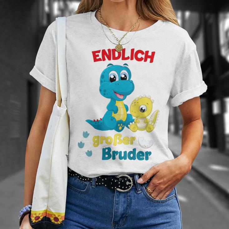 Children's Endlich Großer Bruder 2023 Announce Dino 80 T-Shirt Geschenke für Sie