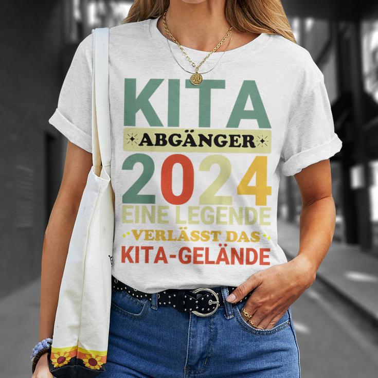 Children's Kita Abgänger 2024 Eine Legendeerlässt Das Kita Gelände T-Shirt Geschenke für Sie