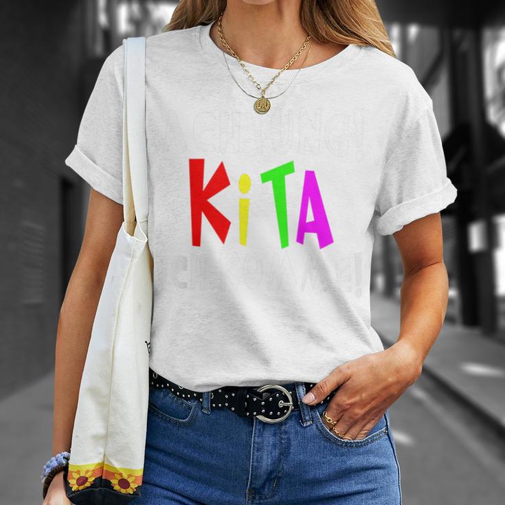 Children's Kita Achtung Kita Ich Komme I Kitakind T-Shirt Geschenke für Sie