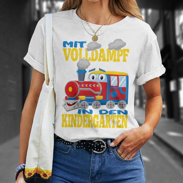 Children's Mitollteamf In Den Kindergarten Steam Train T-Shirt Geschenke für Sie