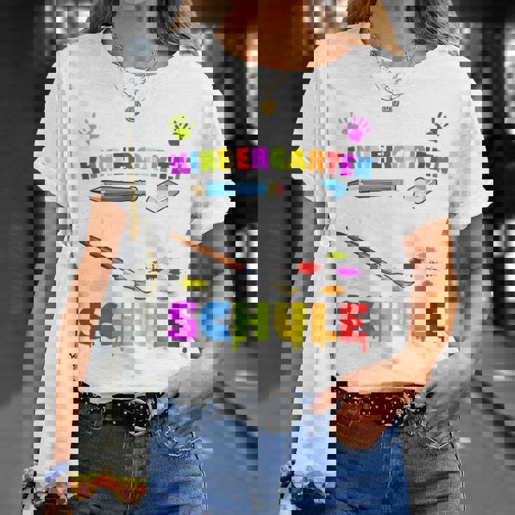 Children's Schule Ich Komme Kita Abgänger Schule Ich Komme 80 T-Shirt Geschenke für Sie