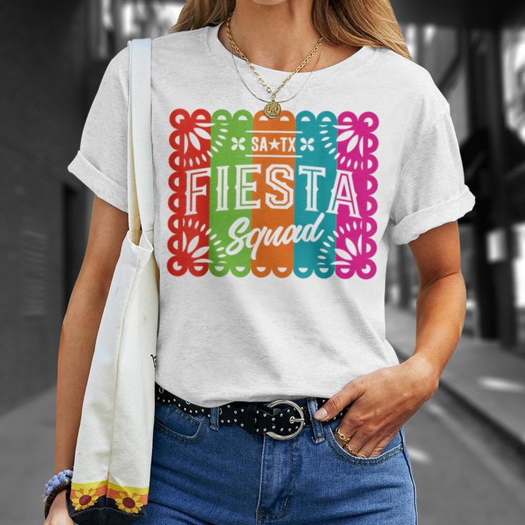 Cinco De Mayo 2024 Fiesta Squad Fiesta San Antonio Texas T-Shirt Gifts for Her