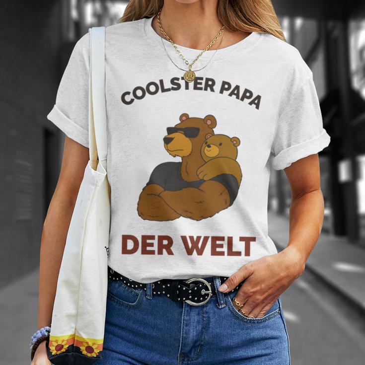 Coolster Papa Der Weltater Outfitatertag Bester Papa T-Shirt Geschenke für Sie