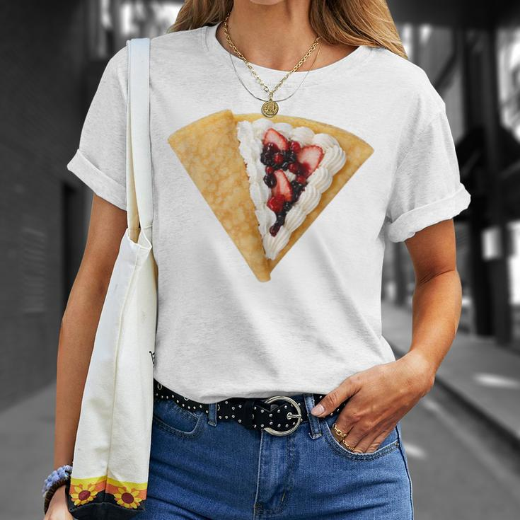 Crepe Costume Food Pun Costume French Desserts T-Shirt Gifts for Her
