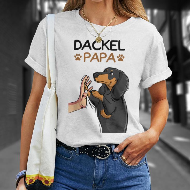 With Dachshund Dog Owners S T-Shirt Geschenke für Sie