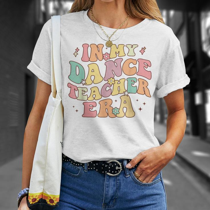 In My Dance Teacher Era Cute Back To School Dance Instructor T-Shirt Gifts for Her