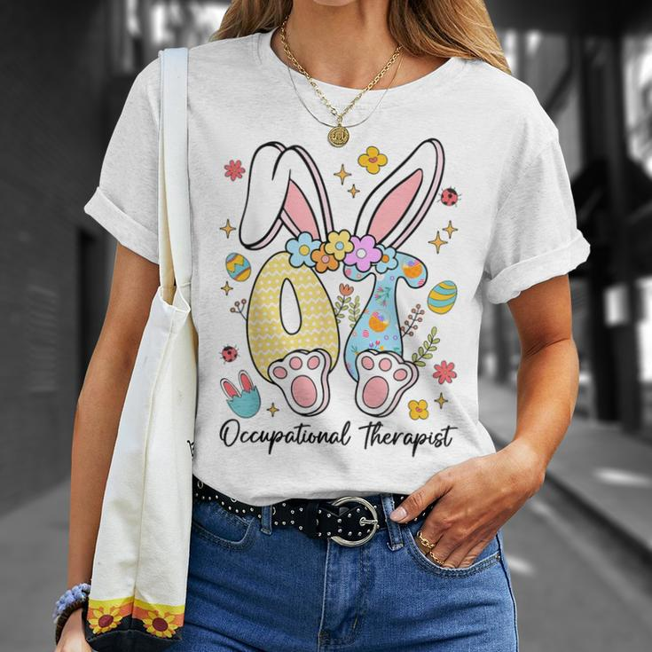 Easter Bunny Ot Occupational Therapist Occupational Therapy T-Shirt Gifts for Her