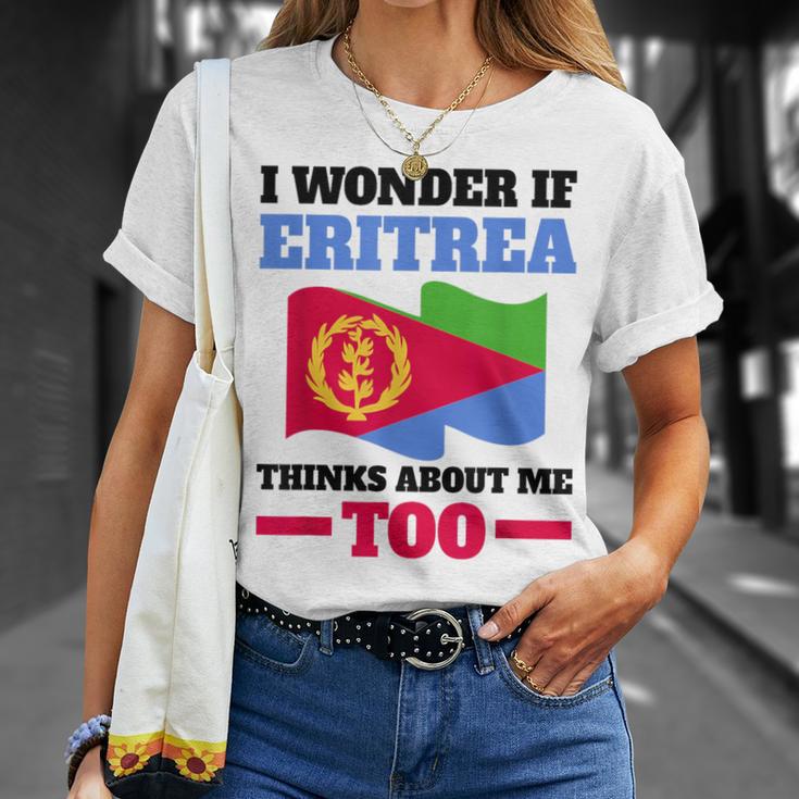 Eritrea Eritreische Flagge T-Shirt Geschenke für Sie