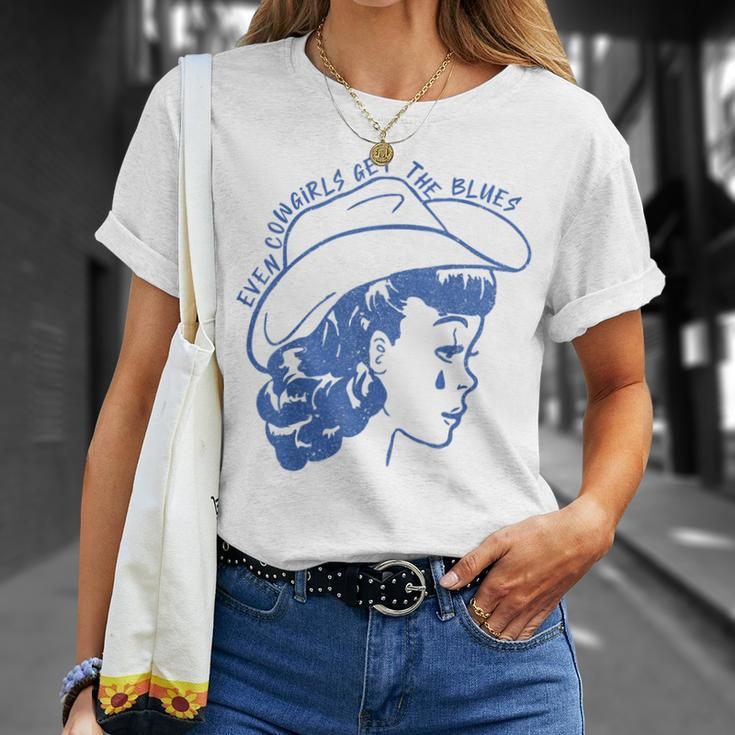 Even Cowgirls Get The Blues T-Shirt Gifts for Her
