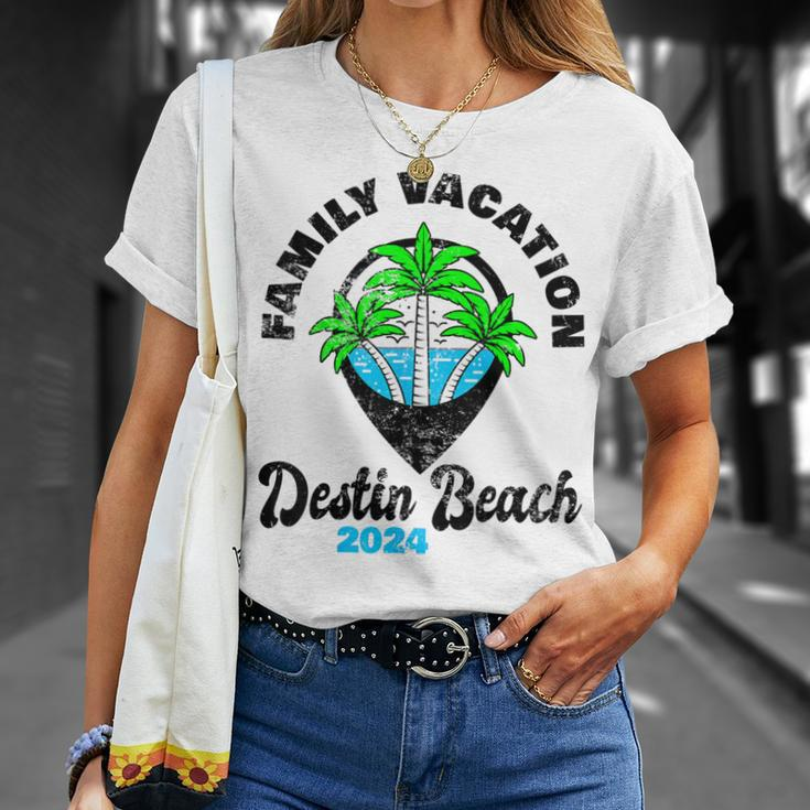 Family Vacay Squad Trip Family Vacation Destin Beach 2024 T-Shirt Gifts for Her