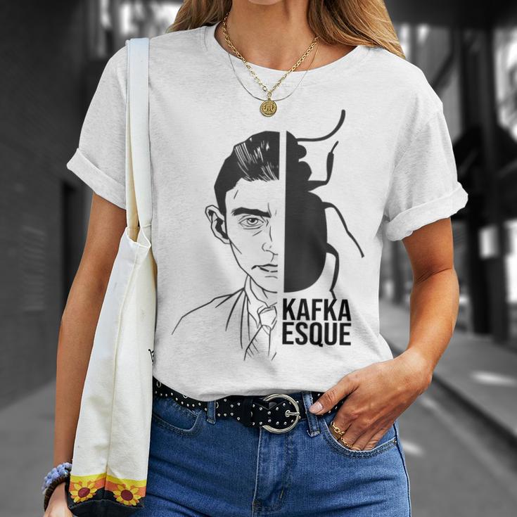 Franz Kafka Kafkaesque Portrait T-Shirt Geschenke für Sie