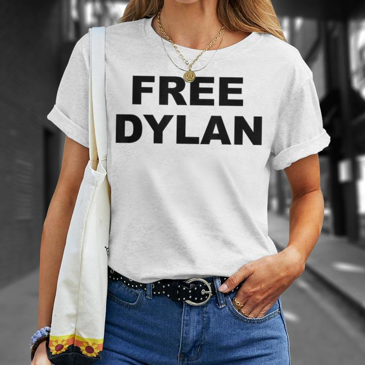 Free Dylan Vandal Novelty Gag American T-Shirt Gifts for Her