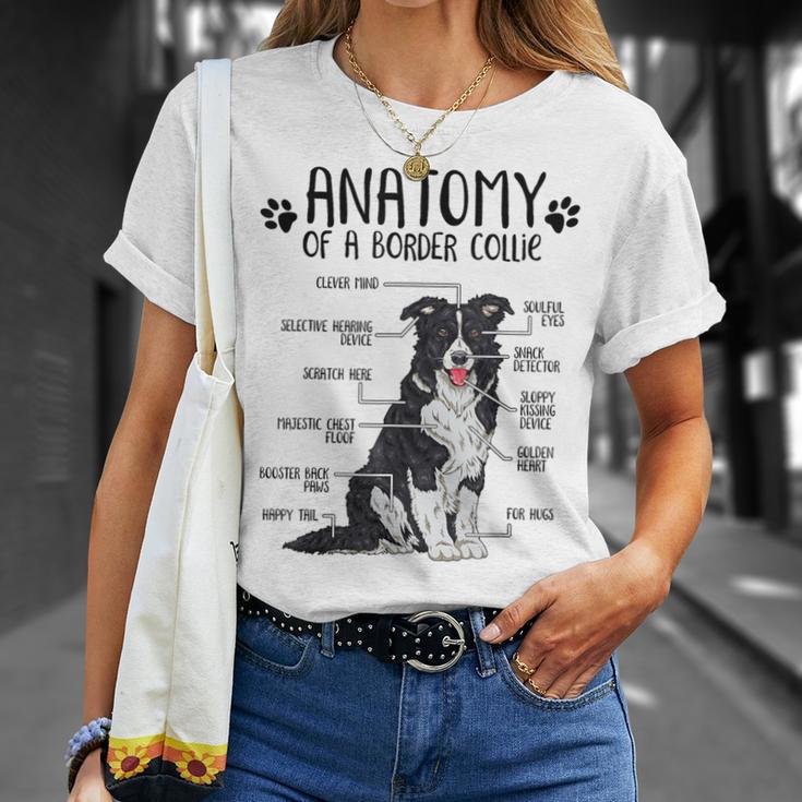 Border Collie Dog Holder Anatomy Dog T-Shirt Geschenke für Sie