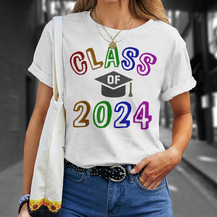 Class Of 2024 Graduation 12Th Grade Senior Last Day T-Shirt Gifts for Her