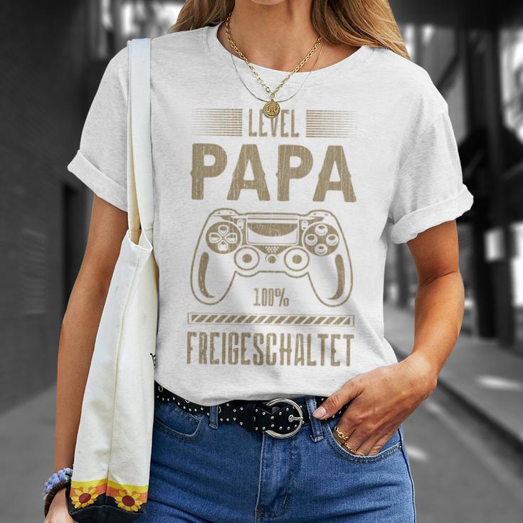 Für Papa Zur Geburt Frischgebackener Papa Gaming T-Shirt Geschenke für Sie