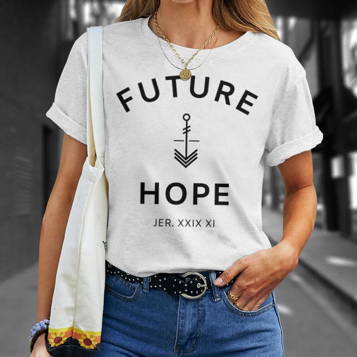 Future Anchored In Hope T-Shirt Gifts for Her