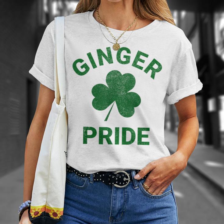 Ginger Pride Redhead St Patrick's Day T-Shirt Gifts for Her