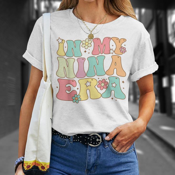 Groovy In My Nina Era Nina Retro T-Shirt Gifts for Her