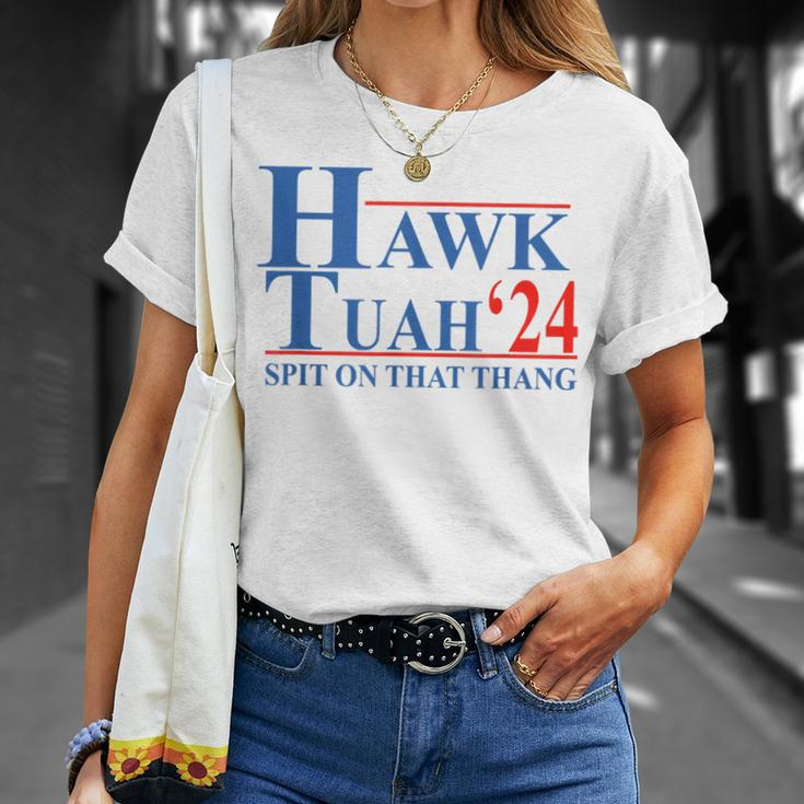Hawk Tuah Hawk Tuah Spit On That Thang T-Shirt Gifts for Her