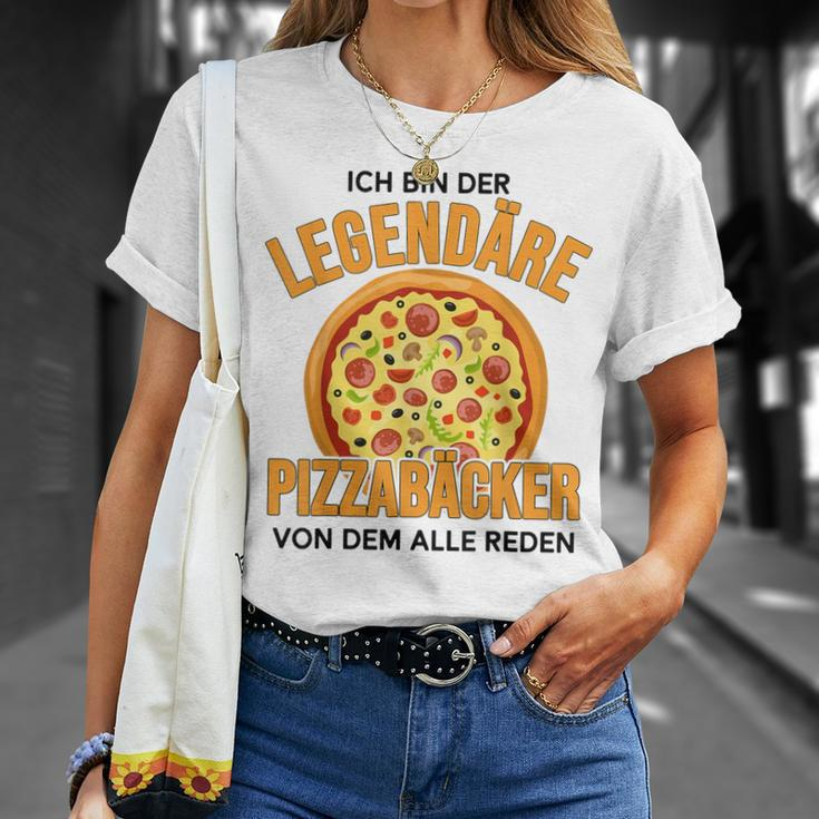 Ich Bin Der Legendary Pizza Baker Der Weltbeste Pizzabäcker T-Shirt Geschenke für Sie